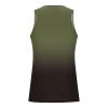 summer tank tops Beach Tank Tops for Men Summer Fashion Sleeveless Gradient Color Muscle Basic T Shirts Casual Loose Pullover Tops cotton tank top men 2024 Army Green XL view 3