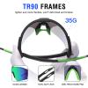 DUCO Sports Sunglasses for Men Cycling Sunglasses Youth Baseball Sun glasses Lightweight TR90 Frame Goggles DC0032 view 4