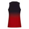 mens tank tops Beach Tank Tops for Men Summer Fashion Sleeveless Gradient Color Muscle Basic T Shirts Casual Loose Pullover Tops mens tropical shirts Red 4X view 3