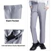 DHTS Boys Suits Grey Vest Pants and Blue Plaid Shirt Set Toddler Boy for Suit Wedding Graduation Christmas Outfit Kids Tuxedo Dress Clothes Size 5t view 4