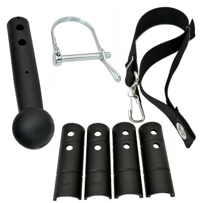 Bike Trailer Hitch and Replacement Ball Head for Thule Chariot Child Trailers Could Convert Other Hitch System to Ball Cup System (Ball Head Strap Kit)
