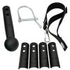 Bike Trailer Hitch and Replacement Ball Head for Thule Chariot Child Trailers Could Convert Other Hitch System to Ball Cup System (Ball Head Strap Kit) view 1