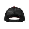 Generic Custom Cap Custom Leather Patch Trucker Hat for Men & Women - Personalized Text & Photo Baseball Cap Laser Engraved.18, Red With Black Mesh view 3