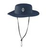 Custom Embroidered Boonie Hat 5/10 Pack Your Own Logo Personalized Embroidery Sun Hat Navy view 2