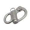 Muloo Jaw Swivel Snap Shackle Stainless Steel for Sailboats Spinnakers Halyards &Diving 35/52/69/96mm Snap Shackle view 3
