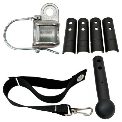 Bike Trailer Hitch and Replacement Ball Head for Thule Chariot Child Trailers Could Convert Other Hitch System to Ball Cup System (Ball Cup Strap Kit)