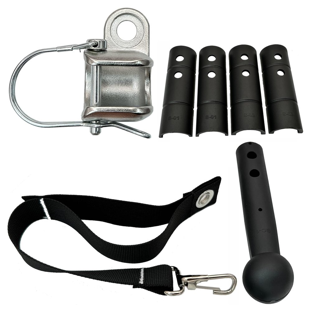 Bike Trailer Hitch and Replacement Ball Head for Thule Chariot Child Trailers Could Convert Other Hitch System to Ball Cup System (Ball Cup Strap Kit)