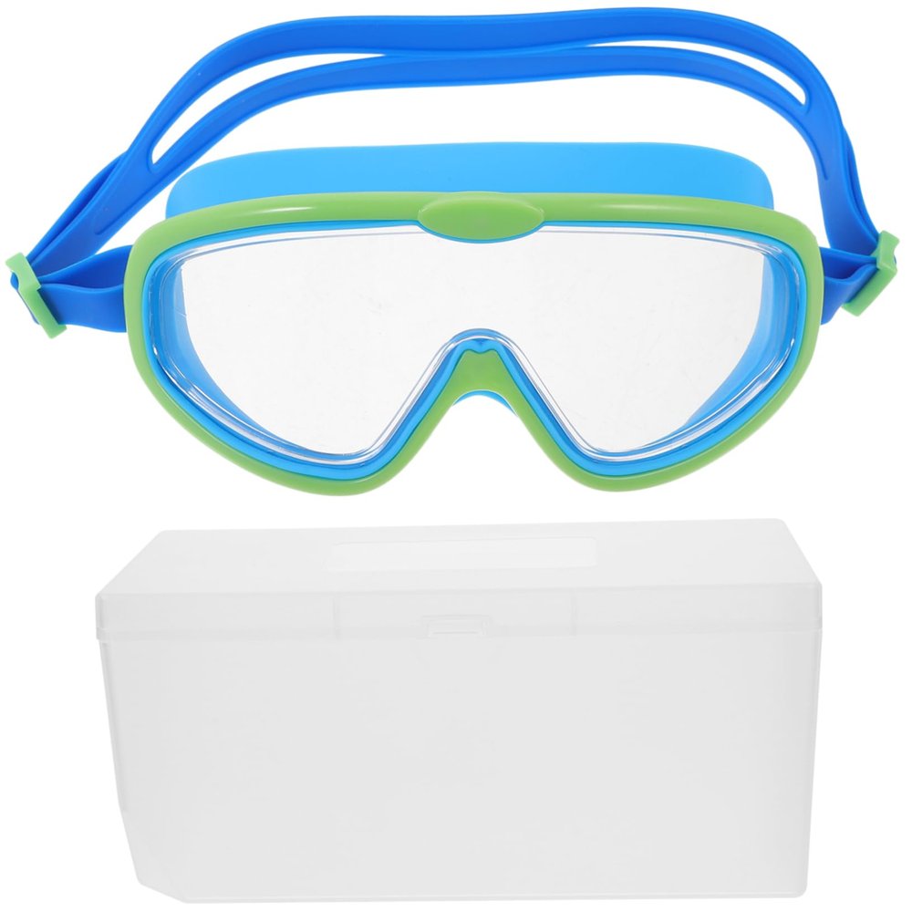 WHAMVOX Cartoon Swimming for Boys and Girls Fog Swim Glasses Uv Comfortable Fit for Boys and Girls for Pool and