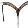 WEMBILS Breast Collar foe Horse Running W Border ontoured Ring-in-Center Breast Collar Enhancing Equine Comfort view 2