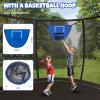 Kiivakii Trampoline 10FT 12FT 14FT 16 FT, Trampolines Outdoor for Kids and Adults, Recreational Trampolines with Basketball Hoop & Enclosure, ASTM Approval Round Trampoline for Backyard view 4
