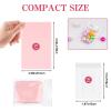 wegoup 28 Pcs Jewelry Polishing Cloth for Sterling Silver Jewelry, Pink Cleaner Cloth for Rings, Includes 40 Pcs Small Jewelry Bags, Gift for Men and Women view 2