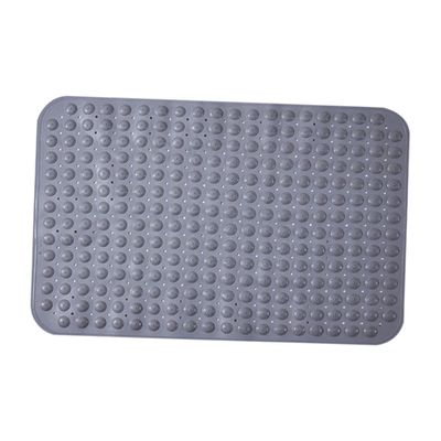 balacoo Pure Color Anti-Skid Floor Mat for Bathroom and Entrance Non-Slipping Door Mat with Comfortable Touch for Indoor Use Dark Gray