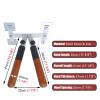 TREGOO Wing Chun Dummy Wooden Arms Training Device with Spring, Portable Wing Chun Punching Hand Martial Arts Equipment, Combination Man Pile Infighter Device (Size : 2X Hands), 78634 view 2