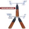 TREGOO Wing Chun Dummy Wooden Arms Training Device with Spring, Portable Wing Chun Punching Hand Martial Arts Equipment, Combination Man Pile Infighter Device (Size : 2X Hands), 78634 view 3