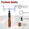 TREGOO Wing Chun Dummy Wooden Arms Training Device with Spring, Portable Wing Chun Punching Hand Martial Arts Equipment, Combination Man Pile Infighter Device (Size : 2X Hands), 78634 view 4