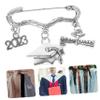LIFKOME Graduation Bachelor's Cap Brooch Pin Fashion Lady Pin Brooch Alloy Breastpin for Women Graduation Party Accessory view 4