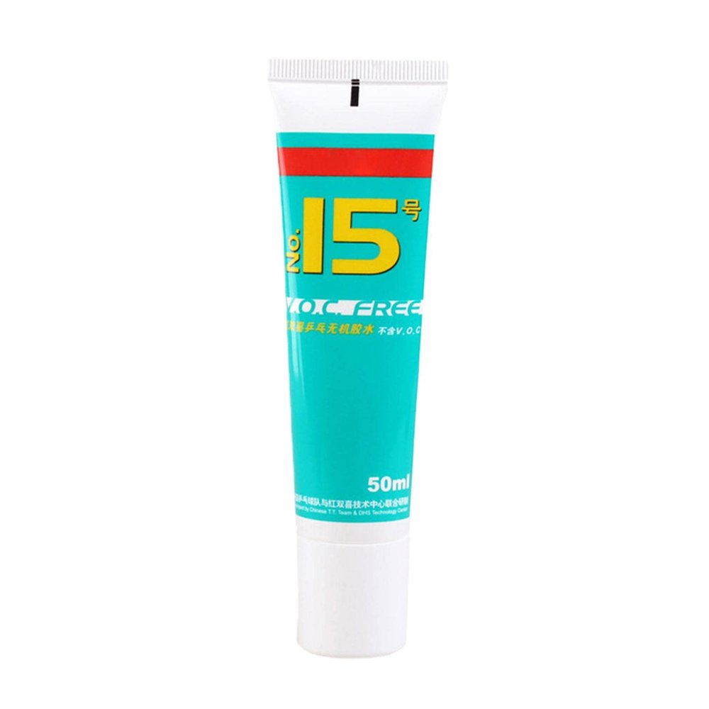 NineFit Basics Racket Glue - 50ml Table Tennis Glue, Portable Super Craft Glue | Strong Cohesion Tennis Racket Liquid Glue, Professional Ping-Pong Racket Glue Suitable for Ping-Pong Racket and Paddle
