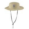 Custom Embroidered Boonie Hat 5/10 Pack Your Own Logo Personalized Embroidery Sun Hat Coffee Cream view 2