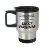 West Virginia Travel Mug Funny West Virginia Gift West Virginia Lover Present I Might Look Like I'm Listening To You view 1