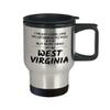 West Virginia Travel Mug Funny West Virginia Gift West Virginia Lover Present I Might Look Like I'm Listening To You view 2
