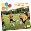 Sosoport 5pcs Football Training Marking Discs Non-Fade Soccer Sign Pads for Drills and Exercises Markers view 3