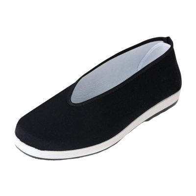 Aymzbd Kung Fu Shoes, Canvas Shoes, for Men and Women,Breathable, Anti Slip, Rubber Sole, Martial Arts Shoes Tai Chi Shoes, 38