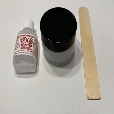 NineFit Basics Ski Nautique Gel Coat Repair Kit 1oz (Silver Cloud) Gel Coat Repair kit for Boats - Epoxy Filler for Fiberglass Boats Fix Holes, Chips, Deep Cracks, Chip Fix