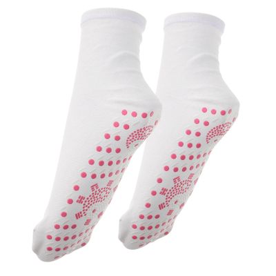 LIFKOME 3pairs Heated Socks for Men and Women Comfortable Breathable Mid-calf Thermal Socks for Outdoor Activities Skiing and Hiking Self-heating Massage Design