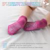 Aroveea Baby Toddler Socks Grip Non Slip Boys Girls Cotton 12 Pack for 1-3T Kids Ankle Cute Socks 6M-7Years view 4