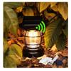 [1200lm] Motion Sensor Solar Lanterns Outdoor Tent Lights Portable Camping Exterior Front Porch Waterproof Table Desk Wall Sconce Lamp Rechargeable Anti Rust Coach for House Doorway Garage 1 Pack view 1