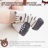 Aroveea Baby Toddler Socks Grip Non Slip Boys Girls Cotton 12 Pack for 3-5T Kids Ankle Cute Socks 6M-7Years view 3