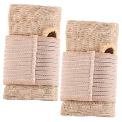 FRCOLOR 2pcs Wrist Stabilizer Support for Weightlifting Gymnastics Training Breathable Wrist Wraps for Women Comfortable Hand Brace for Pain Relief and Performance