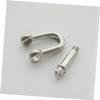 Mobestech 2pcs Heavy Duty d Ring Shackle Stainless Steel d Shackle for Boat Rigging and Corrosion Resistant for Lifting and Anchoring Applications view 4