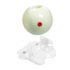 WHAMVOX Pool Cue Ball Dots Pattern Billiard Practice Ball Cue for Pool Table Training Professional Billiard Supplies view 1