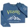 Embroidered Velaris Shirt, Velaris City Of Starlight Embroidered Sweatshirt, The Night Court, SJM sweater, City Of Starlight, ACOTAR Blue view 1