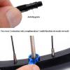 Yunir Tire Valve Extender, Portable Aluminum Alloy Flexible Tire Valve Stem Extension, with Washer Wrench, for Road (45mm) view 3