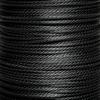 Hercules Bulk Ropes Solid Braid Polyester Rope (Black, 5/16"" x 50') view 2