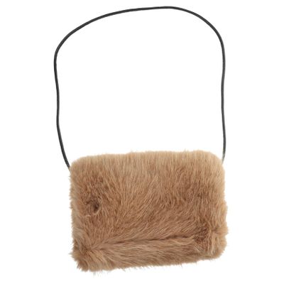 SAFIGLE Faux Fur for Women Portable Hand Muffler Lightweight and Stylish Arm Warmers for Outdoor Use for Cold Weather