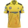 Whitedot Chennai Super Kings 2024 IPL Cricket Fan Jersey - 100% Dryfit Polyester (CSK 2024-2XL-46) - Without Name Print, XX-Large