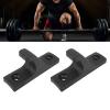 2pcs Wall Mounted Barbell Holder, Barbell Storage Rack, Barbell Rack for Home Gym Fitness view 2