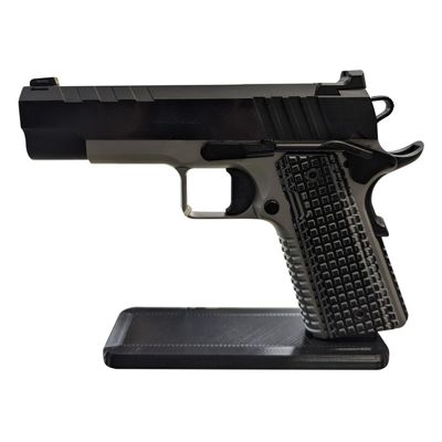 Hammy3DPrints Display Stand for 1911 9mm/45 | Handgun Holder Storage Rack (Standard (No Screws))