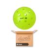DWELL 40 Hole Pickleball Balls | Crack Resistant | for Outdoor Use | Official Ball of All Florida Pickleball | Bulk Pickle Balls (Pack of 100) view 1
