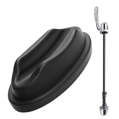 WHAMVOX Bike Front Wheel Stand Indoor Cycle Trainer Stand Bike Trainer Accessory Cycling Mat for Exercise Stable Base Wheel Holder