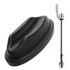WHAMVOX Bike Front Wheel Stand Indoor Cycle Trainer Stand Bike Trainer Accessory Cycling Mat for Exercise Stable Base Wheel Holder view 1