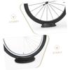 WHAMVOX Bike Front Wheel Stand Indoor Cycle Trainer Stand Bike Trainer Accessory Cycling Mat for Exercise Stable Base Wheel Holder view 2
