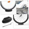 WHAMVOX Bike Front Wheel Stand Indoor Cycle Trainer Stand Bike Trainer Accessory Cycling Mat for Exercise Stable Base Wheel Holder view 4
