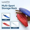 2-Place Poly Kayak Racks for Outdoor Storages, Recycled Plastic Free Standing SUP Paddle Board Kayaks, Surfboard Racks Storage System, Outdoor Sports Storage, Surfing Board Rack view 4