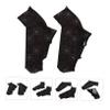 SUPVOX 1pair Outdoor Windproof Cycling Shoe Covers for Men and Women Skid Overshoes for Mountain Climbing and Hiking Lightweight Protective Footwear for Desert Conditions view 4