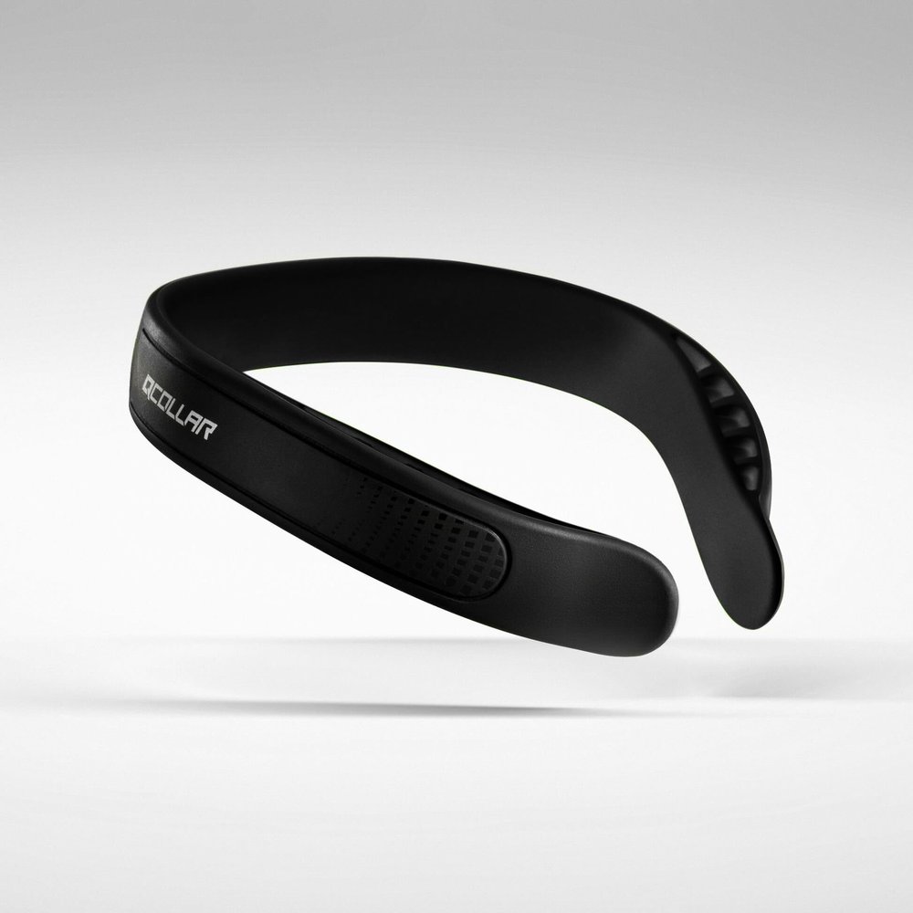 Q-Collar: FDA Cleared | Next-Gen Protective Gear for Athletes in Football, Soccer, Lacrosse, Hockey & Other Players | Sports Equipment | Advanced Protection for Athletes (15 (15 - 15 ))