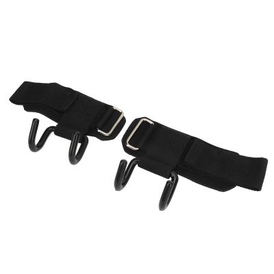 Deadlift Straps, Weight Lifting Hook Heavy Duty Wrist Wraps Power Weight Lifting Training Gym Grips Straps Straps Accessories